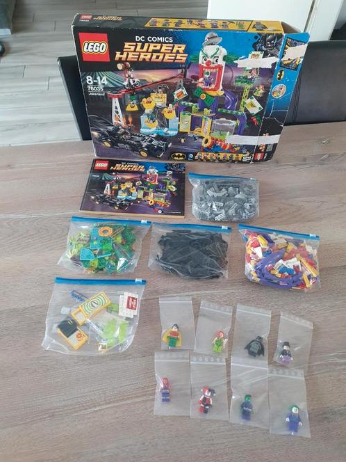LEGO 76035 Jokerland (incl. minifiguren, doos + handleiding), Kinderen en Baby's, Speelgoed | Duplo en Lego, Zo goed als nieuw