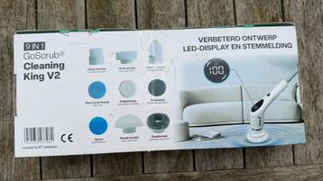 GoScrub Cleaning King V2 - Elektrische Schoonmaakborstel beschikbaar voor biedingen