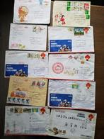 China verzameling postzegels op enveloppen, Postzegels en Munten, Brieven en Enveloppen | Buitenland, Ophalen of Verzenden