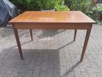 Uitschuifbare Eettafel  Vintage, Ophalen, Zo goed als nieuw, 50 tot 75 cm, Rechthoekig