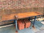Stalen werkbank, Doe-het-zelf en Verbouw, Werkbanken, Ophalen, Gebruikt, Bankschroef