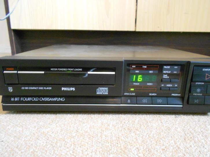 Goede Philips CD160 vintage cd speler, ca 1986, Audio, Tv en Foto, Cd-spelers, Gebruikt, Philips, Ophalen