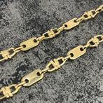 14k gouden ketting massief kingsley schakel magnum, Ophalen of Verzenden, Zo goed als nieuw, Goud