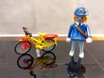 Playmobil 092 Politie agente op de fiets vintage, Ophalen of Verzenden, Gebruikt, Los playmobil