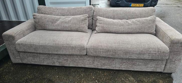 Kingsize 2.5 Zitsbank - Neef Meubelen, Huis en Inrichting, Banken | Sofa's en Chaises Longues, Gebruikt, Tweepersoons, 250 tot 300 cm