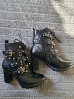 Stoere dames enkellaarsjes, Ophalen of Verzenden, Zo goed als nieuw, Zwart