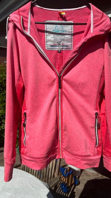 Falconvest met capuchon zakken met ritsjes maat M sportvest beschikbaar voor biedingen