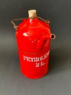Rood Emaille 2L Petroleumkan met Bies, BK, Ophalen of Verzenden