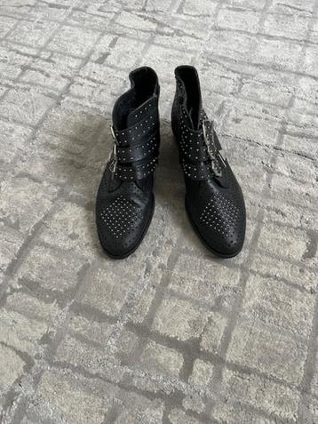 Bronx leren enkellaarzen maat 39  beschikbaar voor biedingen