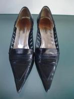 GRATIS VERZENDEN | AB DONKERS kekke leren blauwe pumps 38, Pumps, Ab Donkers, Zo goed als nieuw, Verzenden