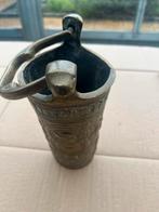 Oude Bronsen Beker met Handvat, Ophalen of Verzenden, Brons