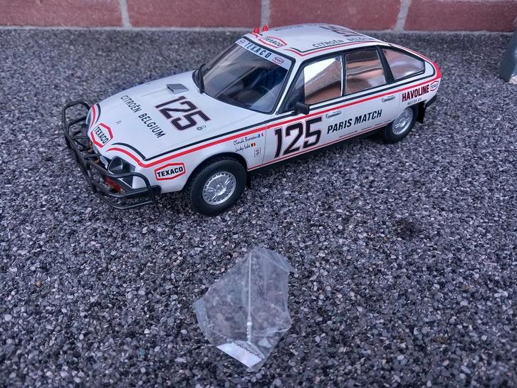 Citroen CX 2400 GTI Rally Dakar 1981 #125 Jacky Ickx  1981, Hobby en Vrije tijd, Modelauto's | 1:18, Nieuw, Auto, Overige merken