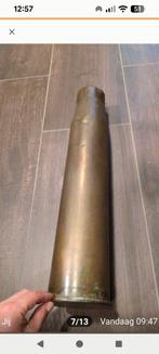 grote messing huls uit 1943, Verzamelen, Militaria | Tweede Wereldoorlog, Ophalen of Verzenden, Engeland, Hulzen of Bodemvondsten