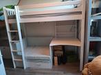 Hoogslaper, extra bed, zithoek, bureau, Ophalen, Gebruikt, Hoogslaper