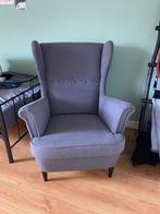 Strandmon ikea stoel - oorfauteuil, nordvalla donkergrijs, Huis en Inrichting, Fauteuils, Ophalen, 75 tot 100 cm, Zo goed als nieuw