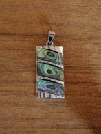 Abelone zilveren hanger, Verzamelen, Ophalen of Verzenden, Mineraal