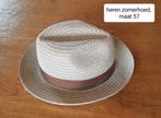 Heren zomerhoed, maat 57, Kleding | Heren, Hoeden en Petten, Ophalen of Verzenden, Zo goed als nieuw, 57 cm (M, 7⅛ inch) of minder