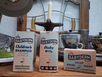 nostalgische / vintage babyproducten zeep, olie & shampoo beschikbaar voor biedingen