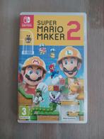 Nintendo super mario maker 2, Avontuur en Actie, Online, 2 spelers, Ophalen of Verzenden