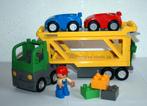Duplo autotransporter set 5684 compleet auto transport, Kinderen en Baby's, Speelgoed | Duplo en Lego, Ophalen of Verzenden, Gebruikt