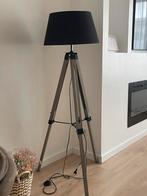 Stijlvolle Tripod Lamp industrial, Huis en Inrichting, Ophalen of Verzenden, Zo goed als nieuw, Hout, 100 tot 150 cm