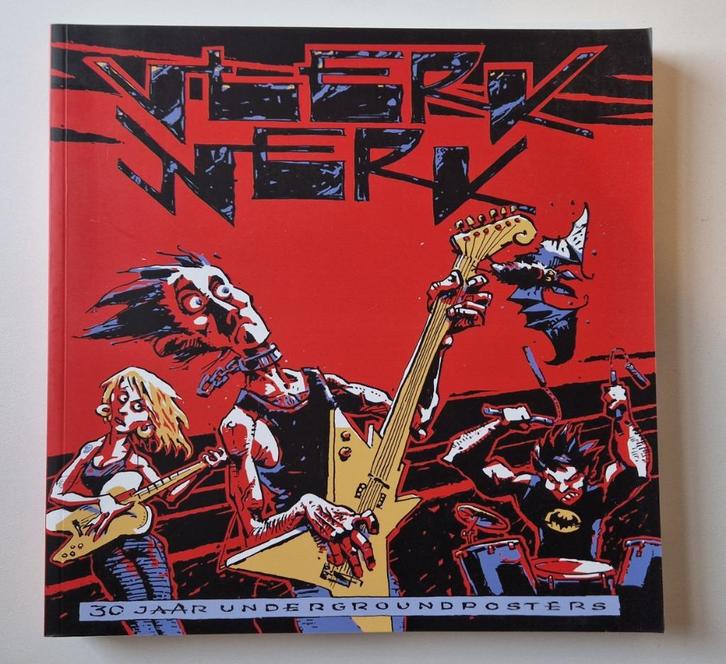 Edmond Spierts Vlerkwerk 30 jr undergroundposters (Vera etc), Boeken, Stripboeken, Zo goed als nieuw, Eén stripboek, Ophalen of Verzenden