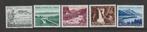 TSS Kavel 230073 Zwitserland Pf minr 597-601 Pro Patria, Ophalen, Postfris
