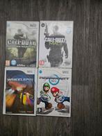WII, Spelcomputers en Games, Spelcomputers | Nintendo Wii, Ophalen of Verzenden, Gebruikt, Met 2 controllers, Met games