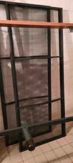 Auping bed ombouw + 2 Auping spiralen, Huis en Inrichting, Slaapkamer | Bedden, Ophalen, Gebruikt, Bruin, Tweepersoons