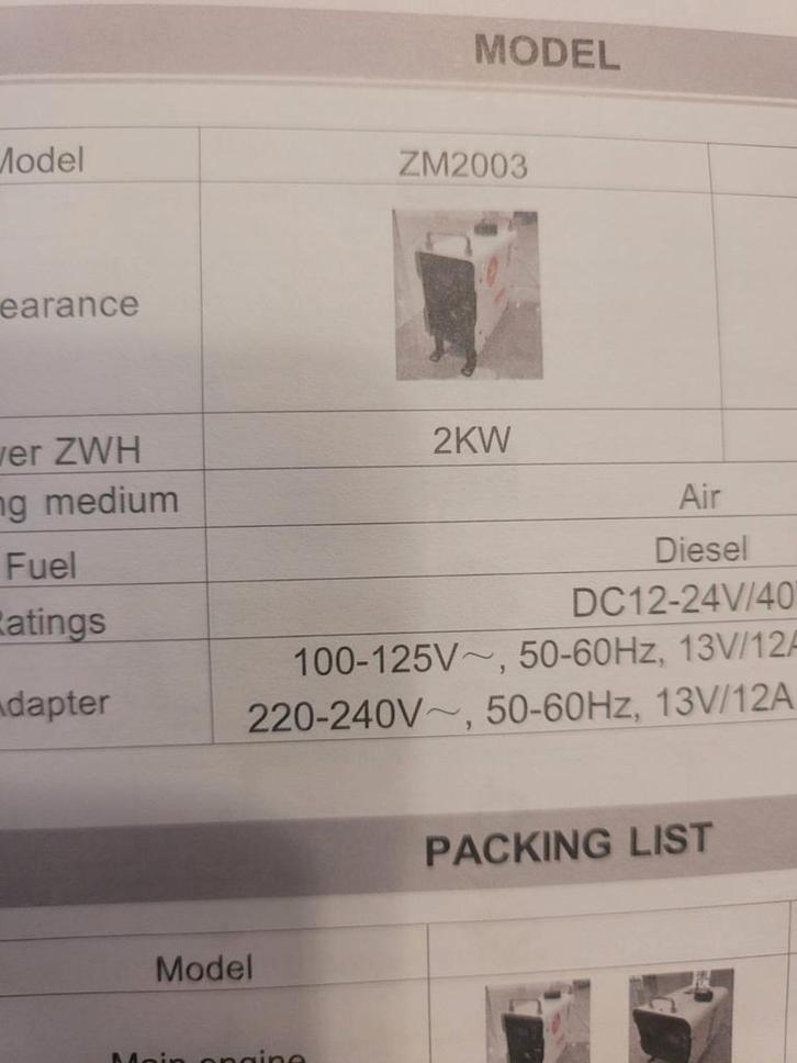 2kw diesel stand kachel gereserveerd, Doe-het-zelf en Verbouw, Verwarming en Radiatoren, 30 tot 80 cm, 60 tot 150 cm, Ophalen