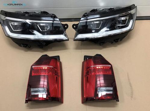 Volkswagen Transporter T6 facelift set koplampen en achterli, Auto-onderdelen, Verlichting, Volkswagen, Gebruikt, Ophalen