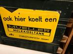 Emaille Bord Mueller Melkkoeltank - Reclamebord, Ophalen of Verzenden