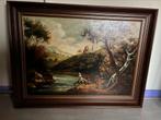 Vintage olieverfschilderij, Antiek en Kunst, Ophalen of Verzenden