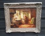 fraai larens interieur, Antiek en Kunst, Kunst | Schilderijen | Klassiek, Ophalen of Verzenden