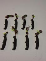 8 x fleischmann 6421 linkse wisselaandrijving getest, Hobby en Vrije tijd, Gebruikt, Gelijkstroom, Fleischmann, Rails