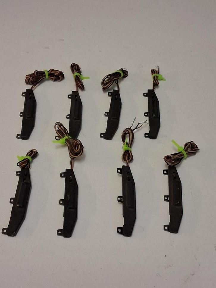 8 x fleischmann 6421 linkse wisselaandrijving getest, Hobby en Vrije tijd, Modeltreinen | H0, Gebruikt, Rails, Gelijkstroom, Fleischmann