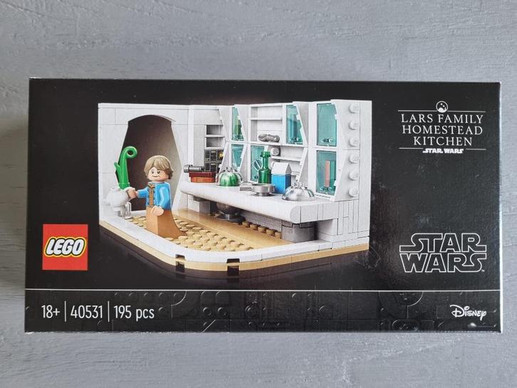 LEGO Star Wars Keuken van de familie Lars boerderij - 40531, Kinderen en Baby's, Speelgoed | Duplo en Lego, Nieuw, Lego, Complete set