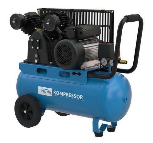 V-snaar compressor 230V 2cylinder 3 Pk zuigvermogen 435 l/m, Doe-het-zelf en Verbouw, Compressors, Nieuw, 10 bar of meer, 25 tot 100 liter