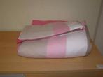 Roze tweepersoons dekbedovertrek, Dekbedovertrek, Tweepersoons, Ophalen of Verzenden, Zo goed als nieuw
