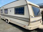 TABBERT BARONESSE 680 TANDEMASSER, Caravans en Kamperen, Caravans, Bedrijf, Koelkast, Rondzit, Tot en met 4