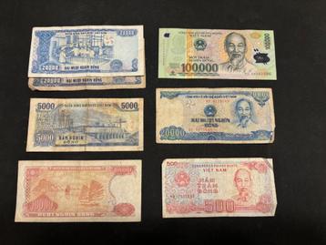 Bankbiljetten Vietnam (1988 - nu) beschikbaar voor biedingen