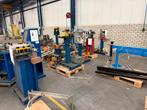 Partij metaalbewerking machines Reynaers, Schuco, stempels, Ophalen