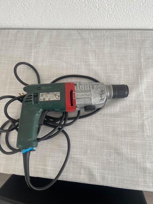 Metabo klopboormachine, Doe-het-zelf en Verbouw, Gereedschap | Boormachines, Gebruikt, Boormachine, 600 watt of meer, Klopboormechanisme