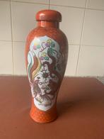 Chinese porceleine vaas met deksel, Antiek en Kunst, Ophalen