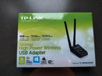 TP-Link TL-WN8200ND 300Mbps High Power USB Adapter, Computers en Software, Netwerkkaarten, Ophalen of Verzenden, Nieuw, Extern