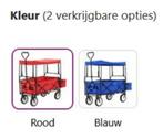 Bolderkar opvouwbaar inklapbaar rood blauw GRATIS VERZENDING, Verzenden, Opvouwbaar, Nieuw
