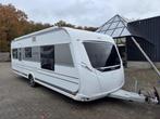 LMC Exquisit 595 VIP 2022 | Queensbed, Caravans en Kamperen, Caravans, Rondzit, Schokbreker, Bedrijf, 5 tot 6 meter