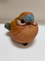 Vintage polystone groot Roodborstje vogeltje, Verzamelen, Beelden en Beeldjes, Ophalen of Verzenden, Zo goed als nieuw, Overige typen
