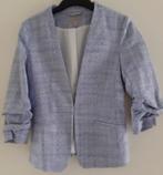 Blauw-wit gemêleerd jasje/blazer H&M maat 38, Kleding | Dames, Jasjes, Kostuums en Pakken, Nieuw, Jasje, Blauw, Maat 38/40 (M)