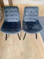 Dining Chairs Set Gray - excellent condition, Grijs, Twee, Ophalen of Verzenden